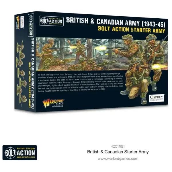 Bolt Action 2 British & Canadian Army (1943-45) starter army - EN