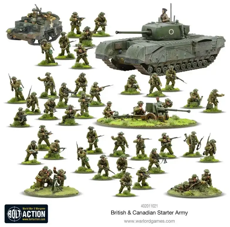 Bolt Action 2 British & Canadian Army (1943-45) starter army - EN
