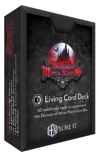 HEXplore It: Return to the Domain of Mirza Noctis Living Card Deck - Expansion - EN
