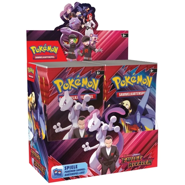 Pokémon - Karmesin & Purpur - Ewige Rivalen Booster Display - DE
