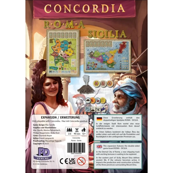 Concordia - Roma - Sicilia Erweiterung