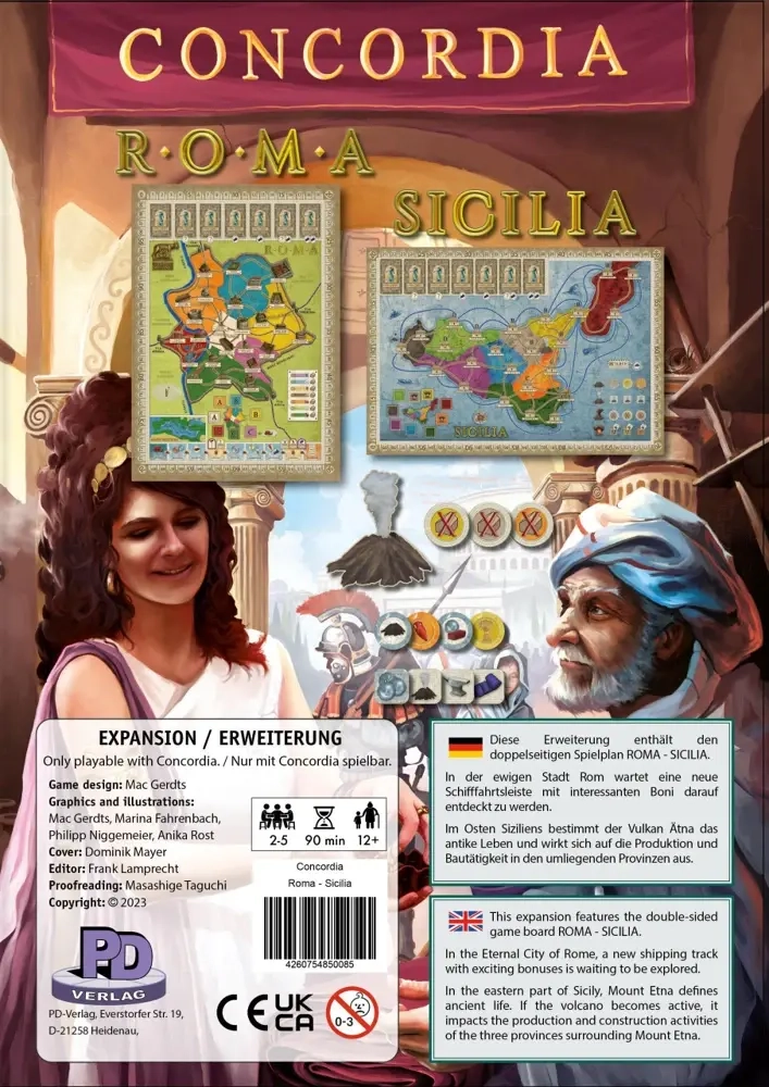 Concordia - Roma - Sicilia Erweiterung