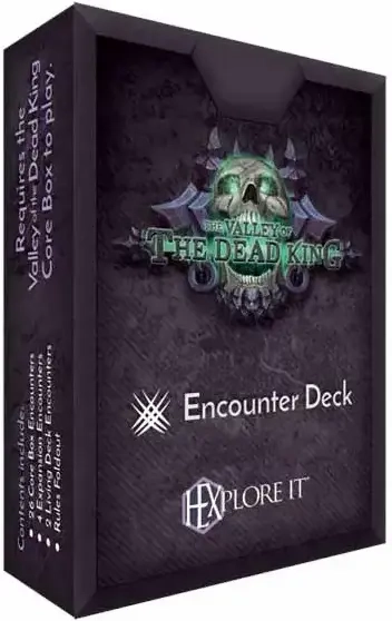 HEXplore It: The Valley of the Dead King Encounter Deck - Expansion - EN
