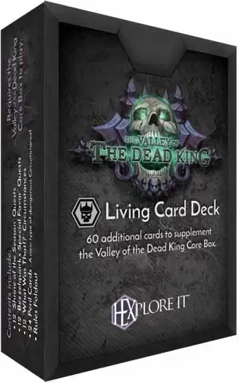HEXplore It: The Valley of the Dead King Living Card Deck - Expansion - EN