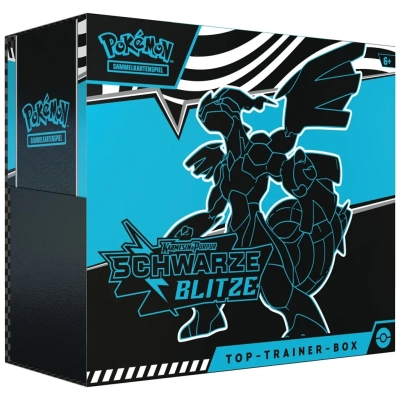 Pokémon - Karmesin & Purpur - Schwarze Blitze Top-Trainerbox - DE