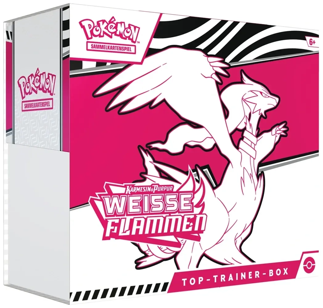 Pokémon - Karmesin & Purpur - Weisse Flammen Top-Trainerbox - DE