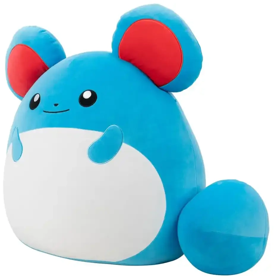 Pokémon Plüsch Squishmallow Marill 50 cm