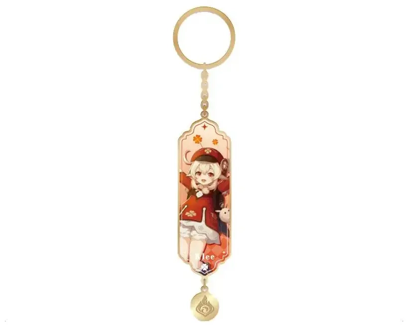 Genshin Impact - Character Drawing Card Metal Keychain: Klee