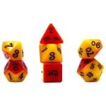 Würfelset Fable: Rumpelstiltskin (Gelb/Rot) (7)