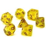 Würfelset Galaxy: Ginger (Gelb) (7)