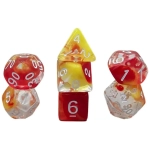 Würfelset Transparent: Nebula Sunset Cloud (7)