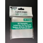 65 x 65mm Medium Square Sleeves 60 Microns (110 Stück)