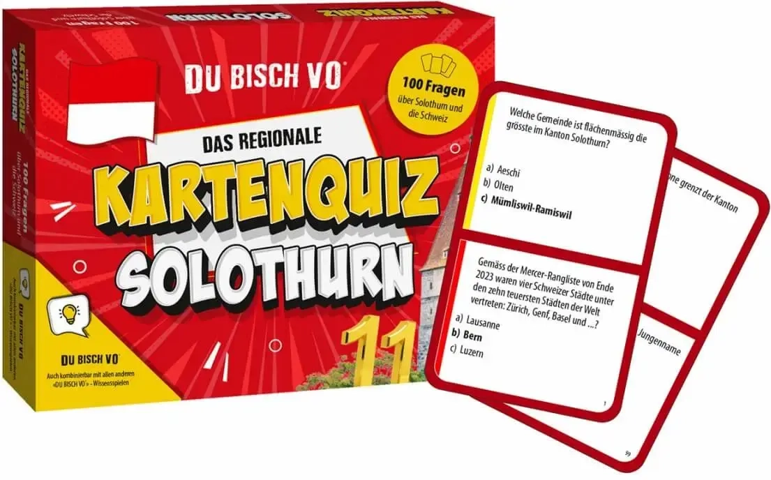 Das regionale Kartenquiz - Du bisch vo Solothurn