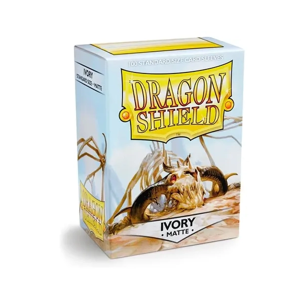 Dragon Shield Standard Sleeves - Matte Ivory (100 Sleeves)
