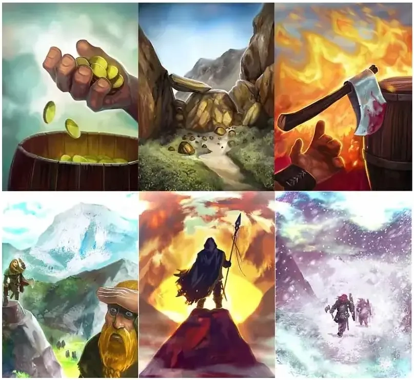 Champions of Midgard: Dark Mountains expansion - EN