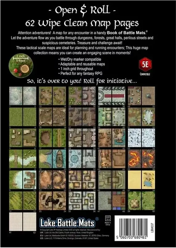 Giant Book of Battle Mats Revised - EN