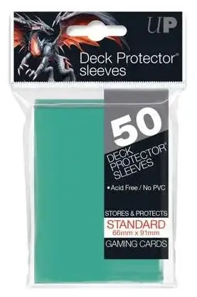 UP - Standard Sleeves - Aqua (50 Sleeves)