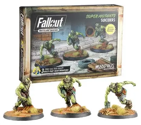 Fallout: Wasteland Warfare - Super Mutants Suiciders - EN
