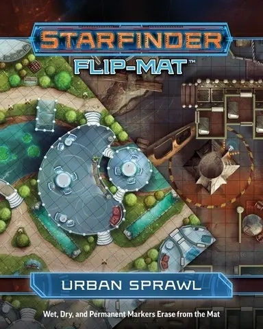 Starfinder RPG Starfinder FlipMatUrban Sprawl - EN