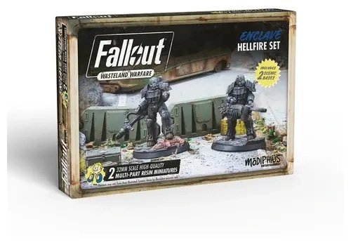 Fallout: Wasteland Warfare - Enclave: Hellfire Set - EN