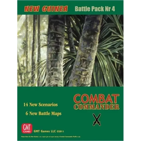 Combat Commander BP #4: New Guinea, 2nd Printing - EN