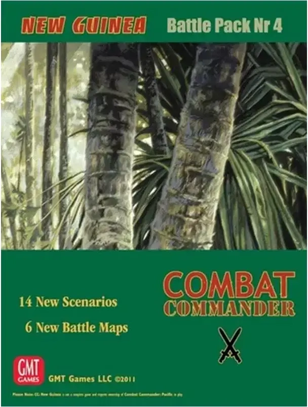 Combat Commander BP #4: New Guinea, 2nd Printing - EN