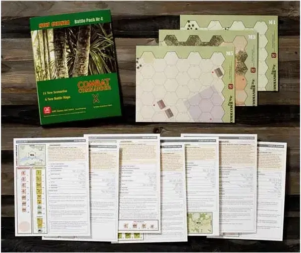 Combat Commander BP #4: New Guinea, 2nd Printing - EN