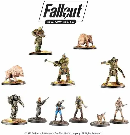 Fallout: Wasteland Warfare - Two Player PVC Starter Set - EN