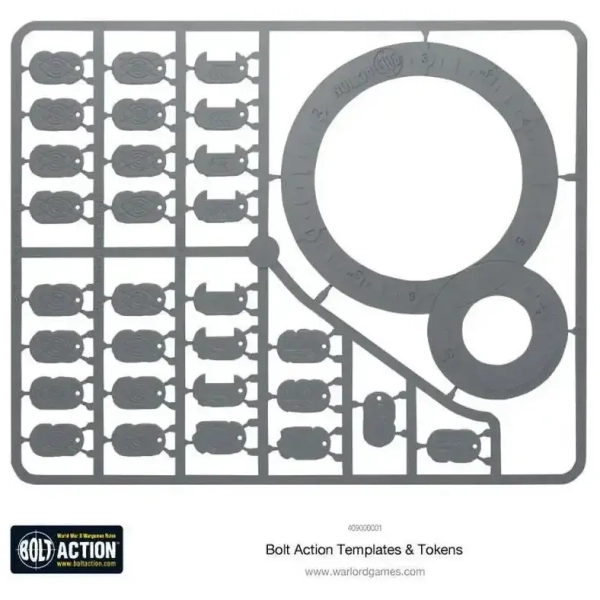 Bolt Action 2 Bolt Action Templates - EN