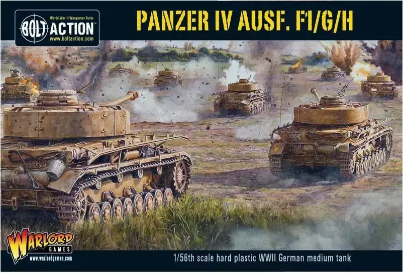 Bolt Action 2 Panzer IV Ausf. F1/G/H Medium Tank - EN