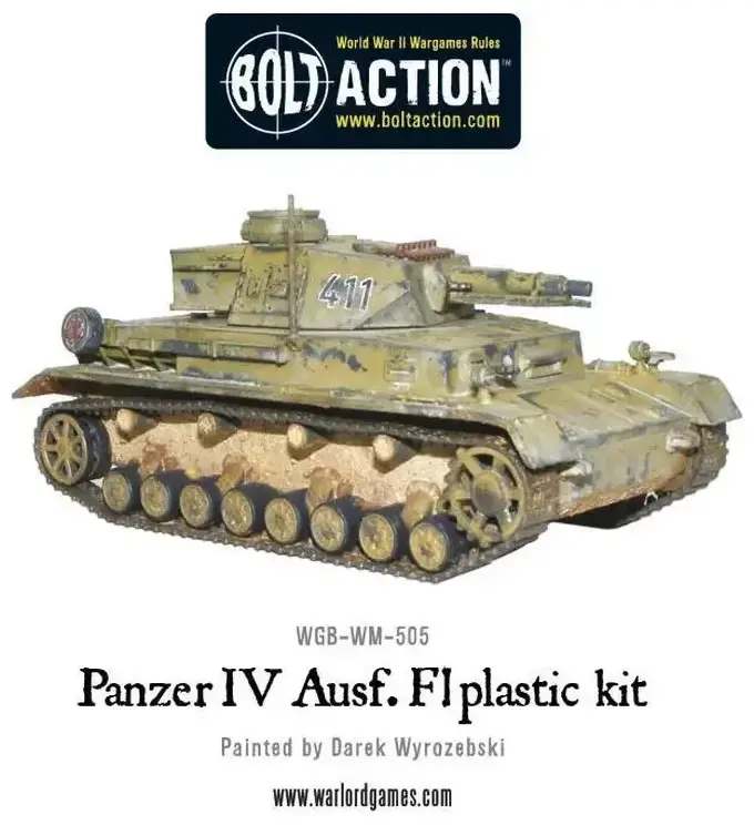 Bolt Action 2 Panzer IV Ausf. F1/G/H Medium Tank - EN