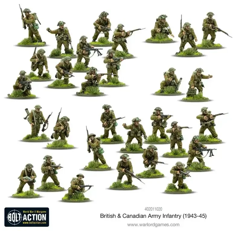 Bolt Action 2 British & Canadian Army infantry (1943-45) - EN