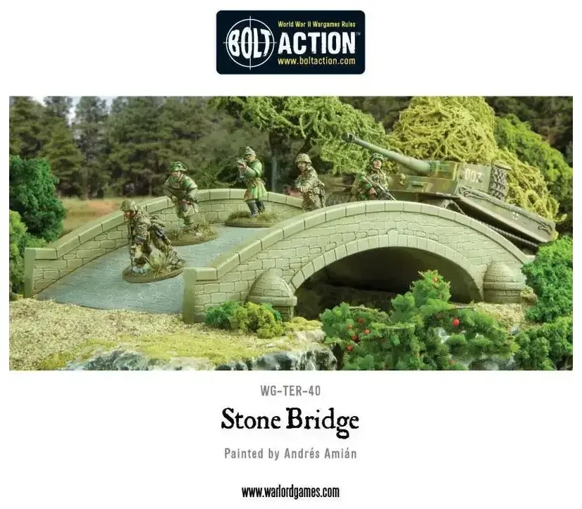 Bolt Action 2 Scenery Stone Bridge - EN