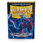 Dragon Shield Standard Sleeves - Night Blue Xao (60 Sleeves)