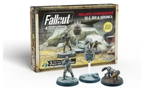 Fallout: Wasteland Warfare - Ed-E, Rex and Veronica - EN