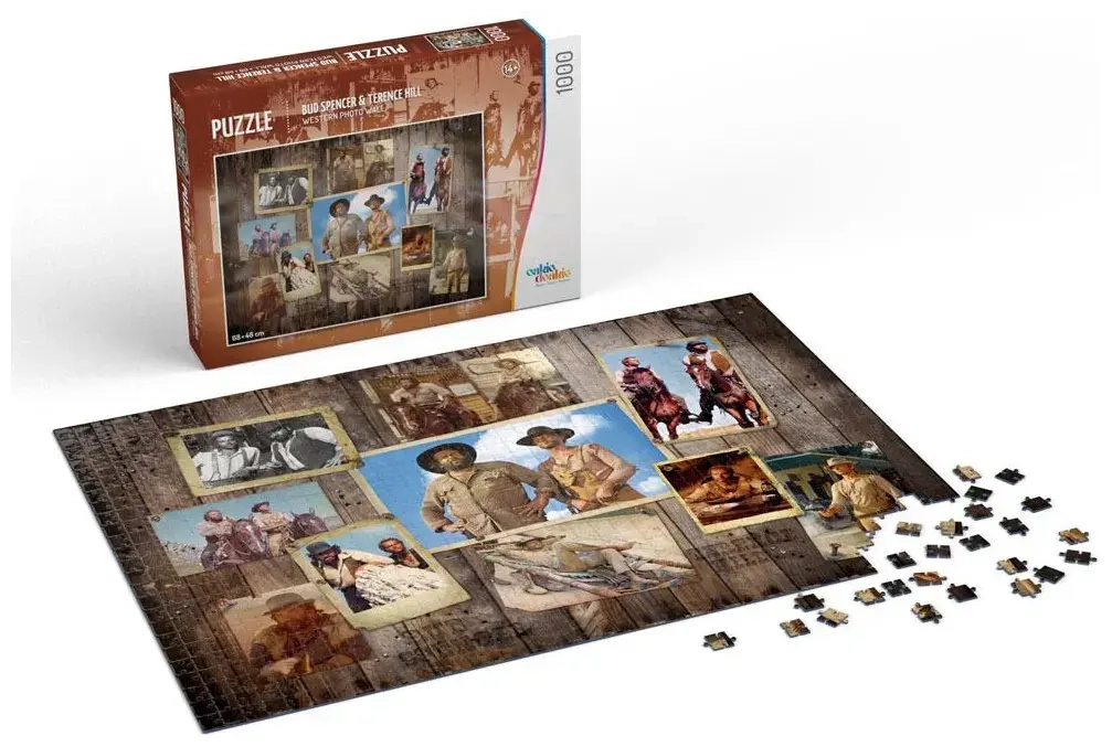 Bud Spencer & Terence Hill Puzzle Western Photo Wall