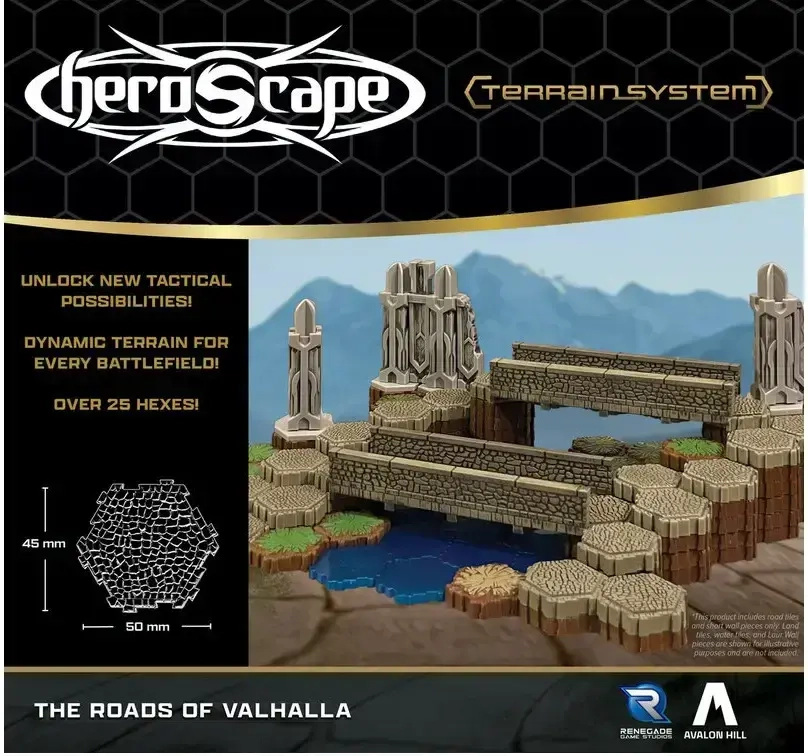 HeroScape Roads to Valhalla Terrain Expansion