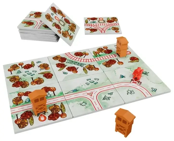 Railroad Tiles - Forest Expansion - EN