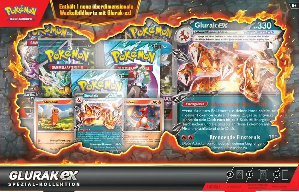 Pokémon Glurak EX Spezial-Kollektion - DE
