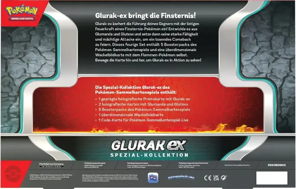 Pokémon Glurak EX Spezial-Kollektion - DE