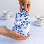 Full Art Dice Pouch Porcelain