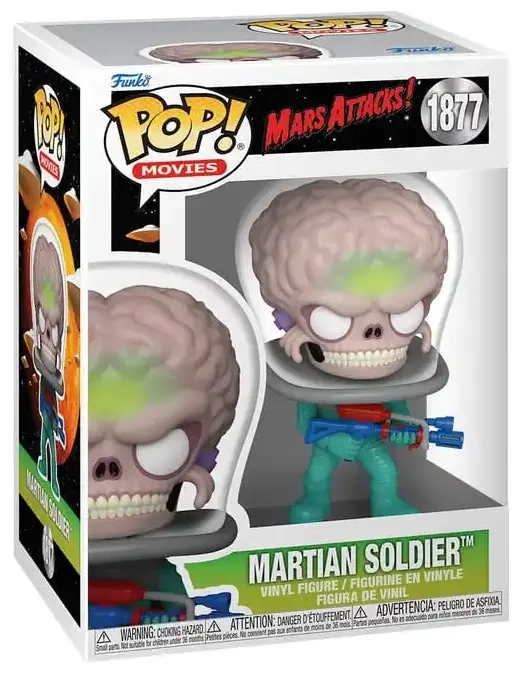  Funko POP! Movies: Mars Attacks - Alien Soldier