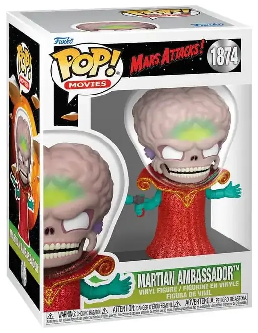  Funko POP! Movies: Mars Attacks - Alien Leader