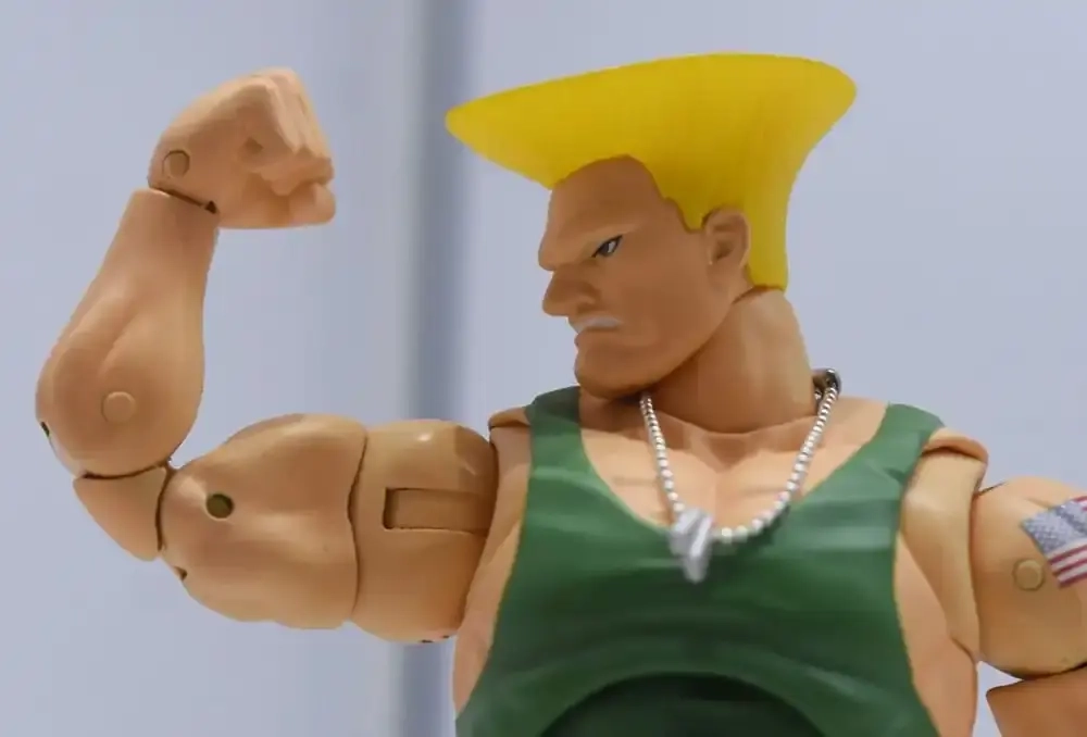 Street Fighter II Guile 6" Figure