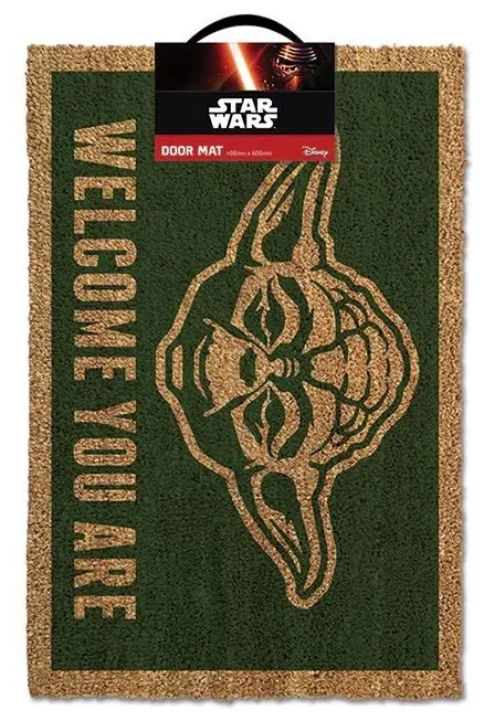 Pyramid Door Mats - Star Wars (Yoda)