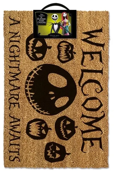 Pyramid Door Mats - Nightmare Before Christmas (A Nightmare Awaits)