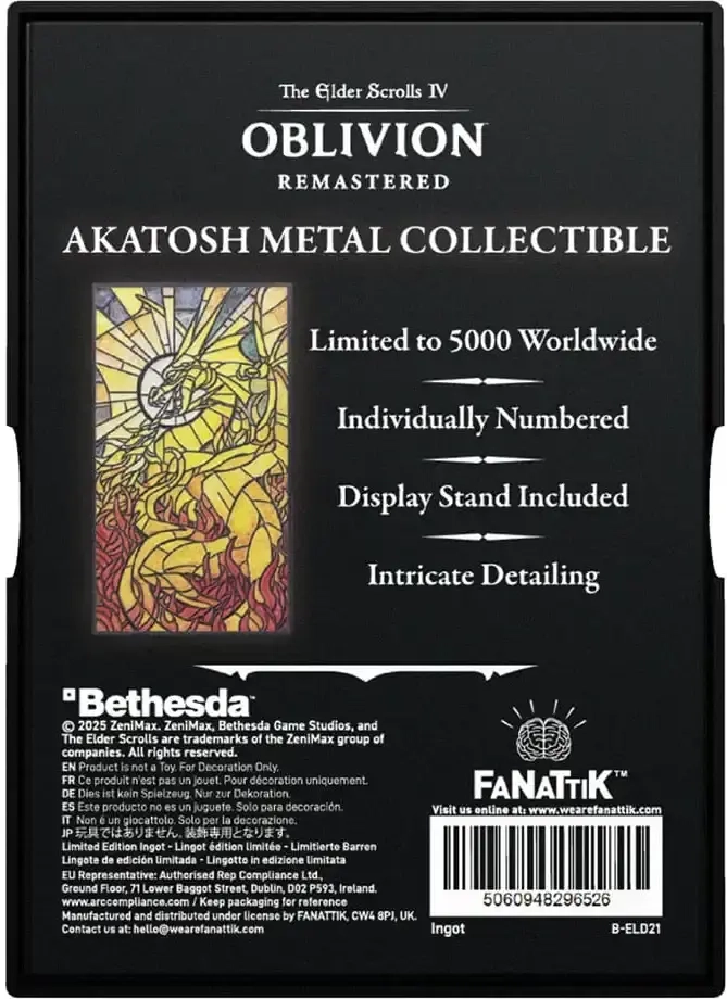 The Elder Scrolls IV: Oblivion Akatosh Ingot