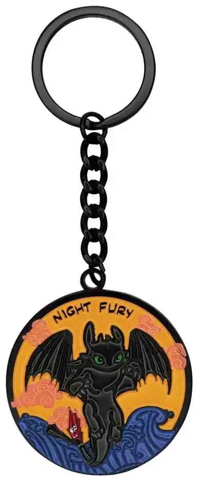 How to Train Your Dragon Night Fury Keyring