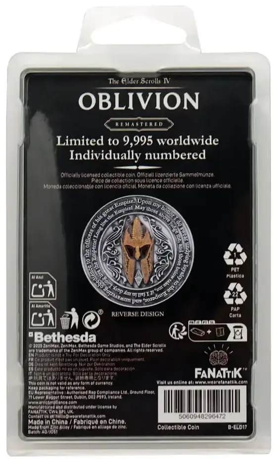 The Elder Scrolls IV: Oblivion Imperial City Coin