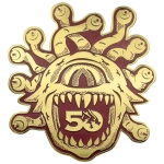 Dungeons & Dragons 50th Anniversary Set of 3 Pin Badges